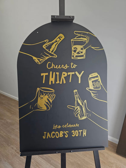 Birthday Sign Hire