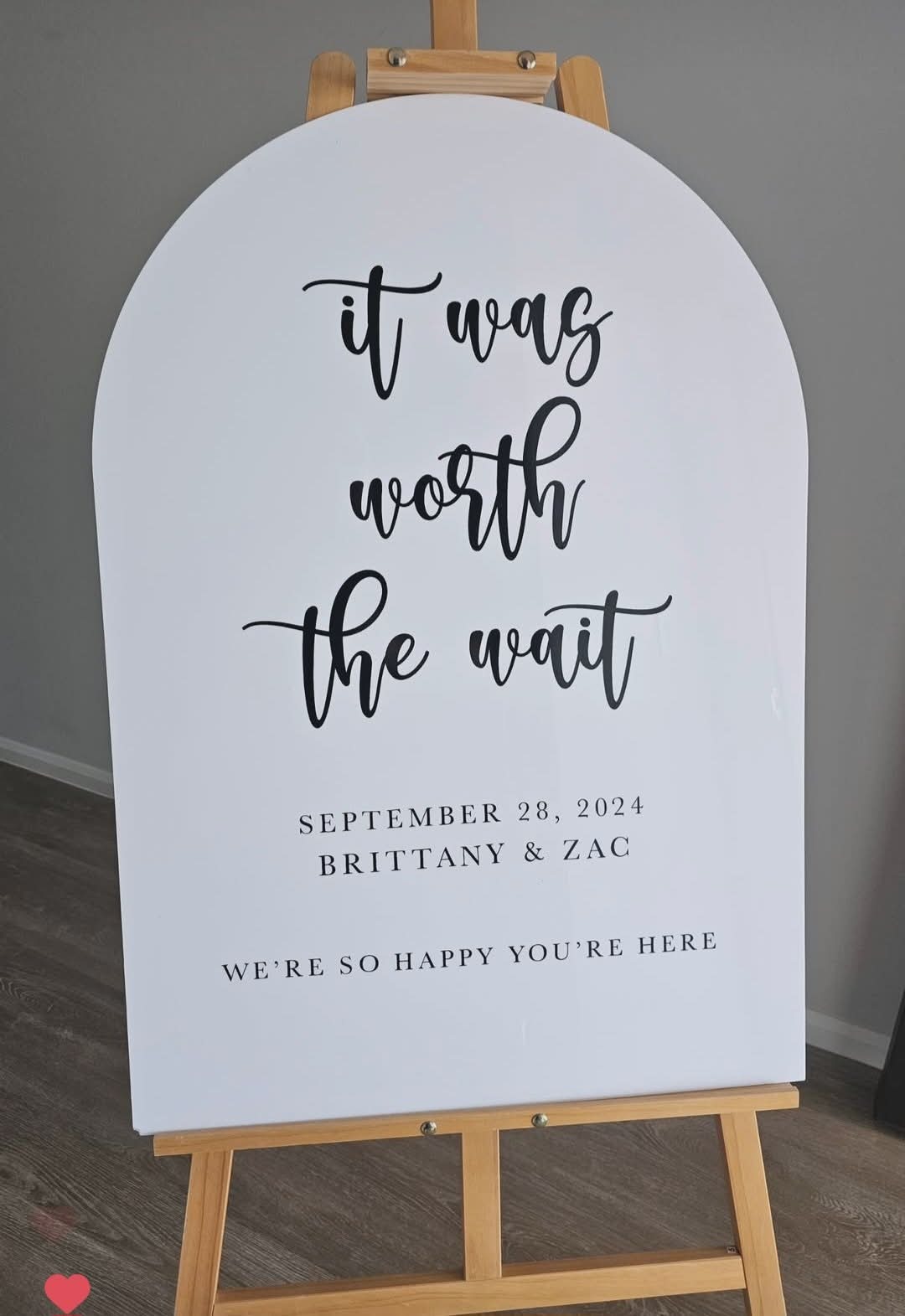 Wedding Sign Hire