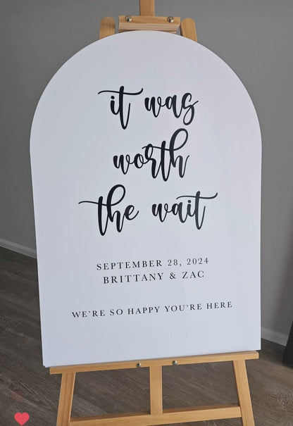 Wedding Sign Hire