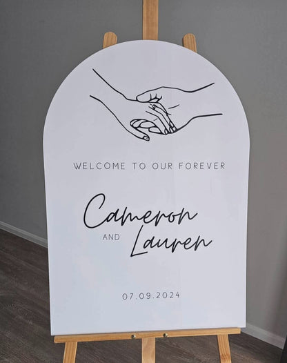 Engagement Sign Hire