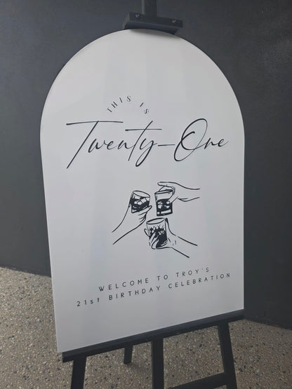 Birthday Sign Hire
