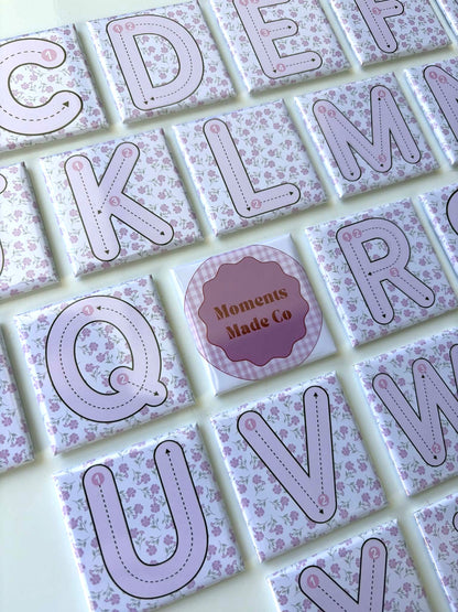 Alphabet A-Z Tracing Magnets