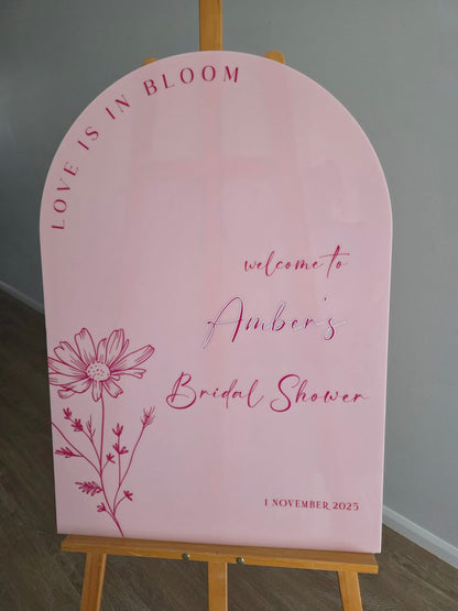 Hens/Bridal shower Event sign hire