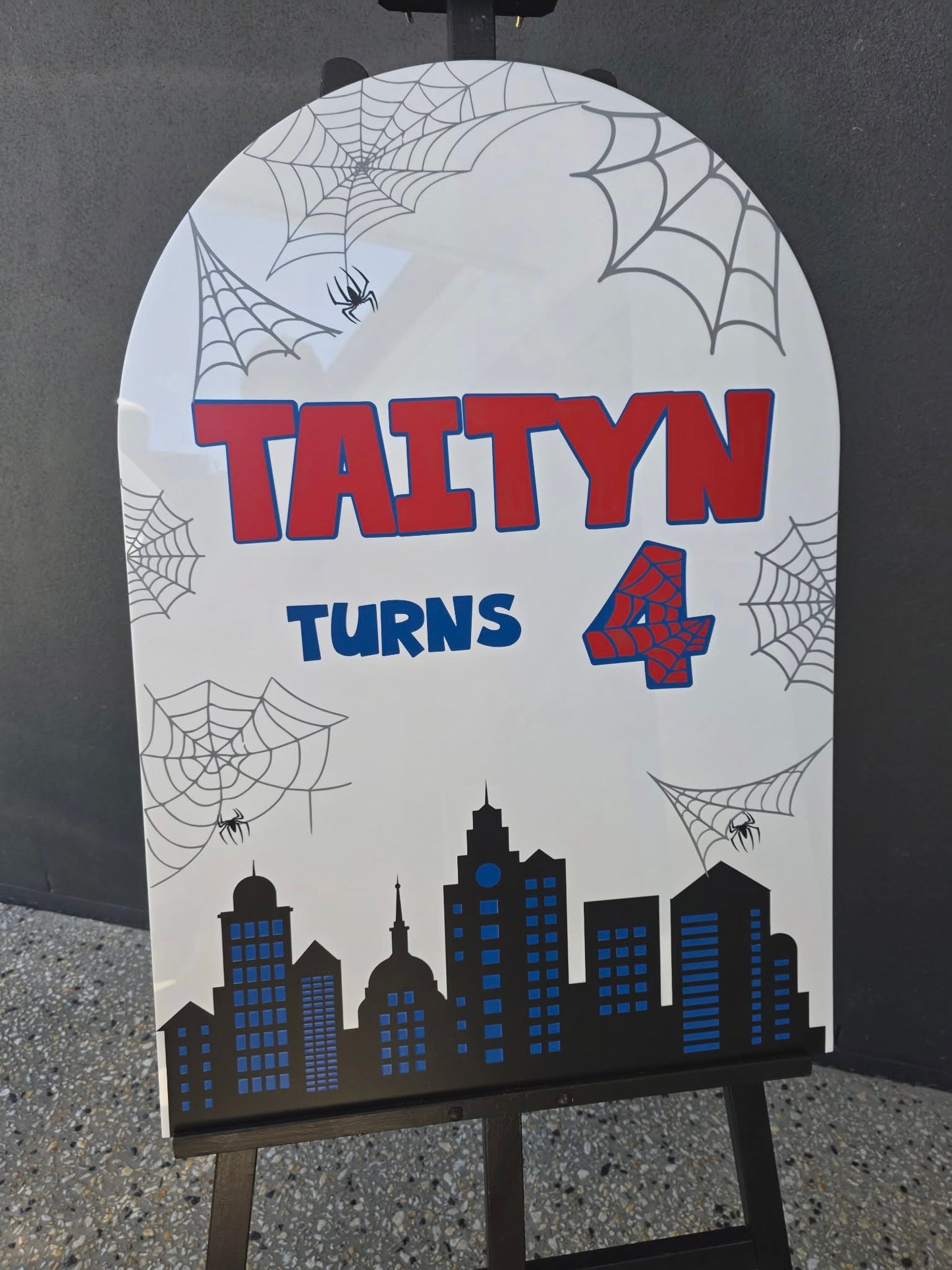 Themed signage hire