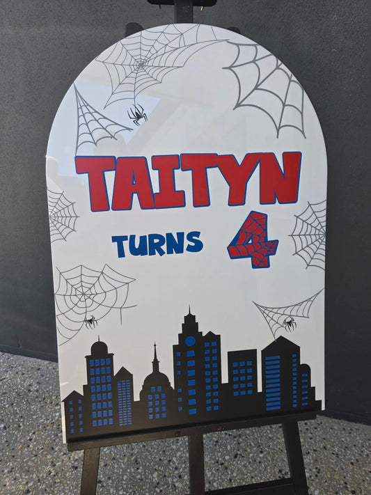 Themed signage hire